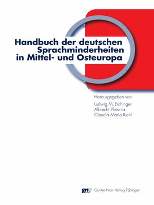 cover image of Handbuch der deutschen Sprachminderheiten in Mittel- und Osteuropa